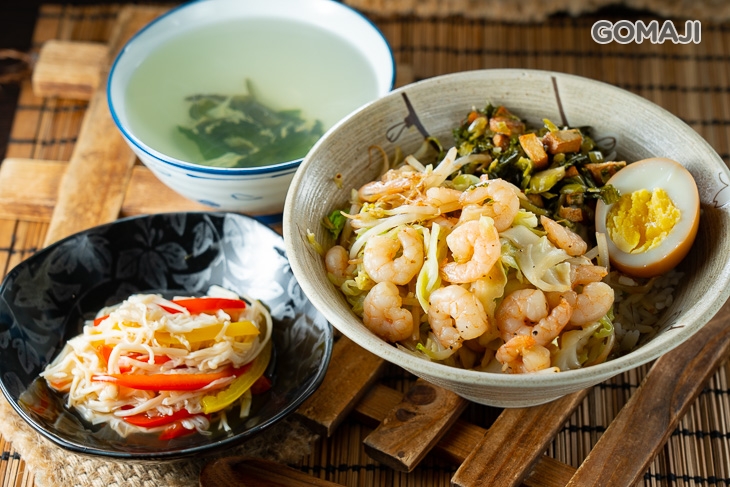 爆炒香蝦丼飯