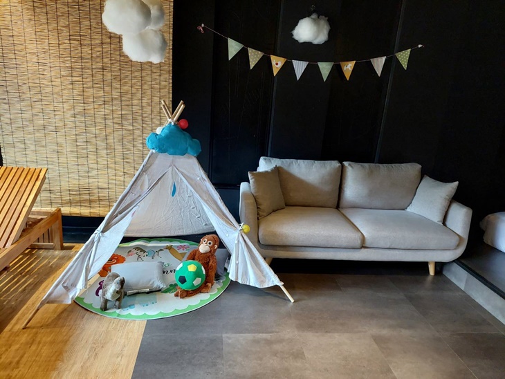 房內露營風佈置