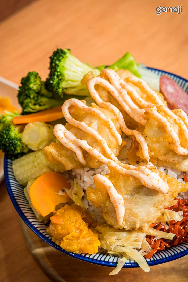 炆烤明太子唐揚雞丼