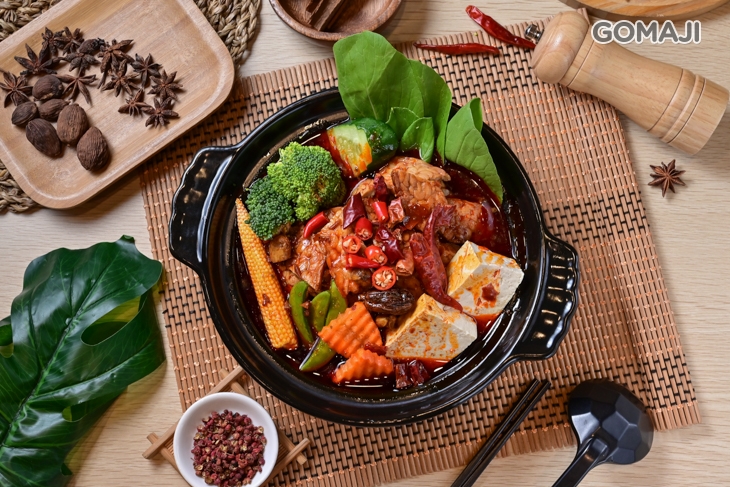 單人輕纖低脂麻辣湯鍋