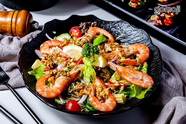 泰酸泰辣鮮蝦沙拉