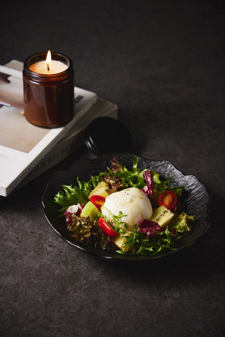 絲綢乳酪水果沙拉