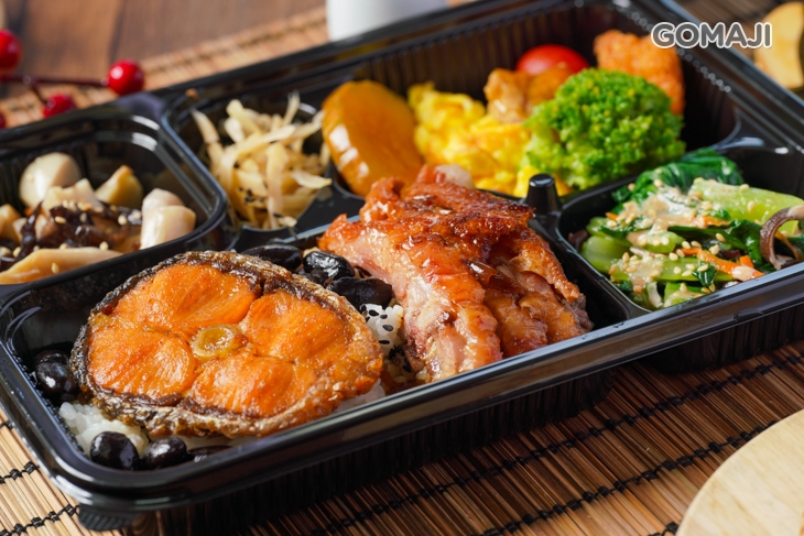 鴨肉拼魚+蘿蔔湯