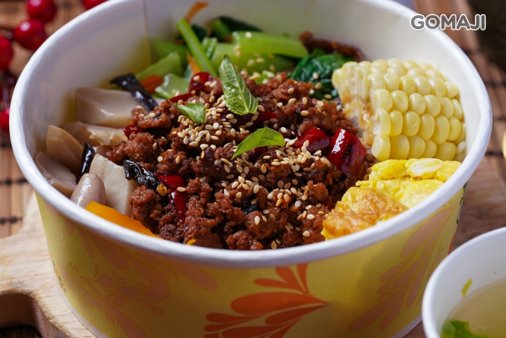 塔香鴨丼+蘿蔔湯