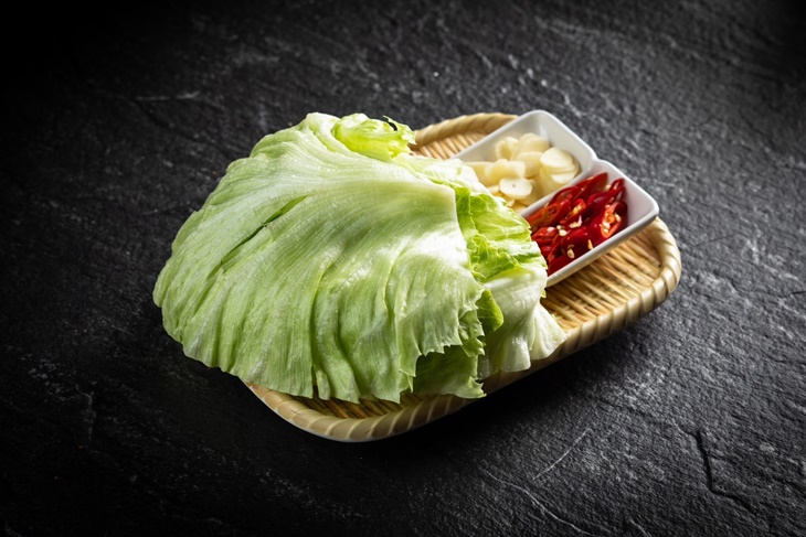 韓風包肉生菜