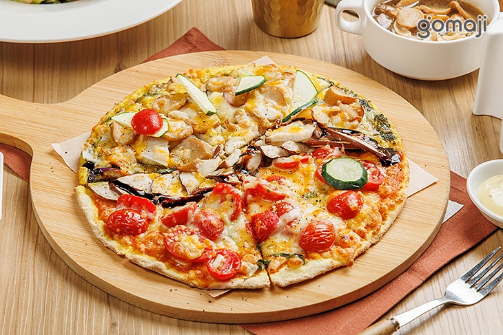 太極兩儀(青醬杏菇+瑪格麗特) 