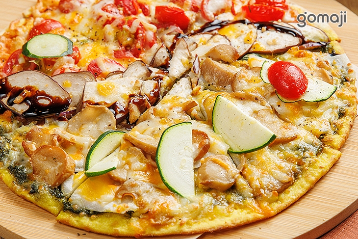 太極兩儀(青醬杏菇+瑪格麗特) 