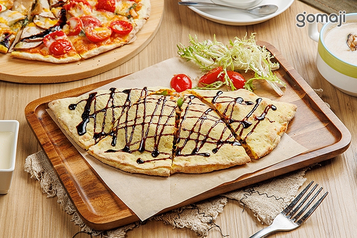 百菇紅醬披薩餃