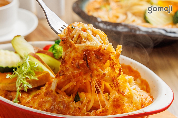 波隆那紅醬鮮蔬焗烤麵