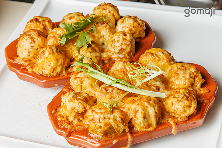 創意焗烤章魚燒