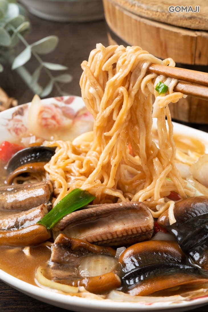 炒鱔魚意麵