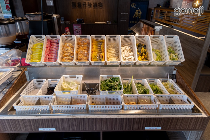 圓砌鴛鴦升降鍋物