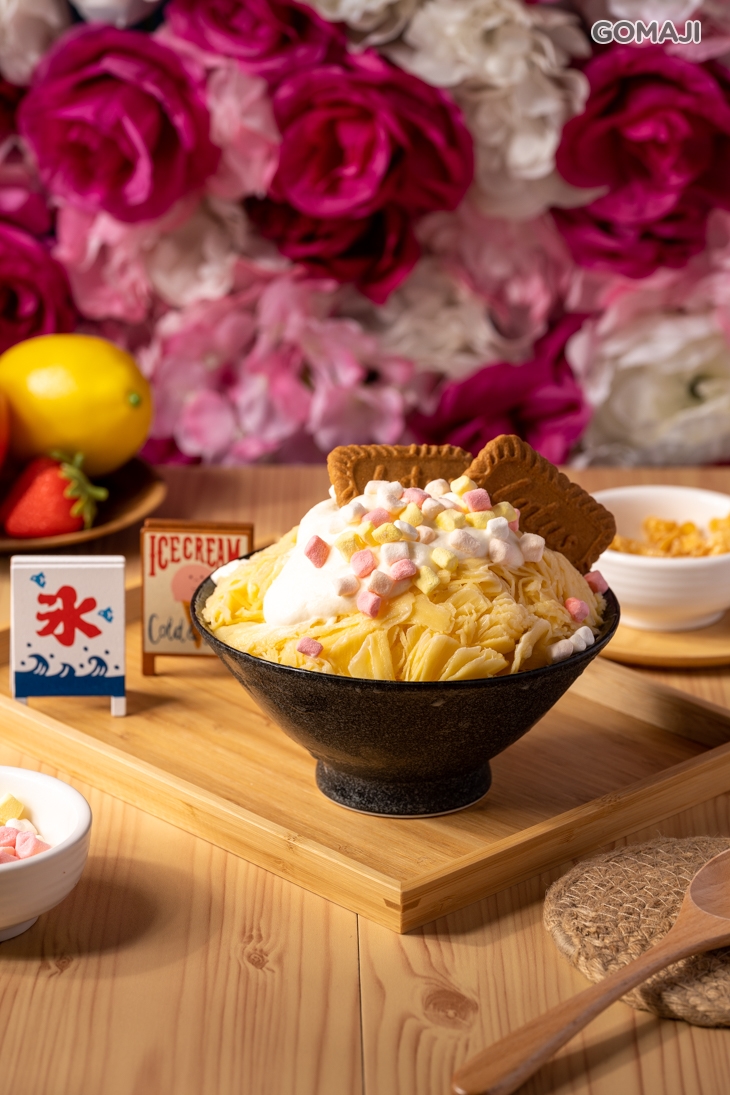 奶蓋焦糖脆餅棉花糖芒果雪花冰