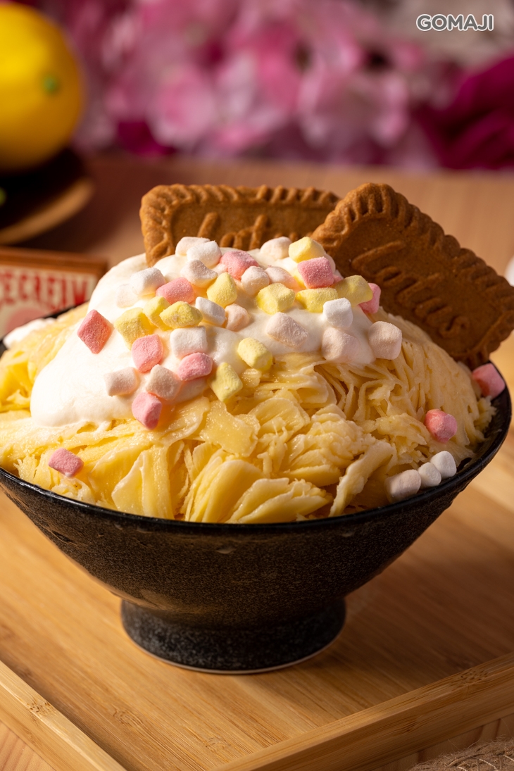 奶蓋焦糖脆餅棉花糖芒果雪花冰