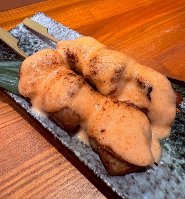 日式明太子雞腿串