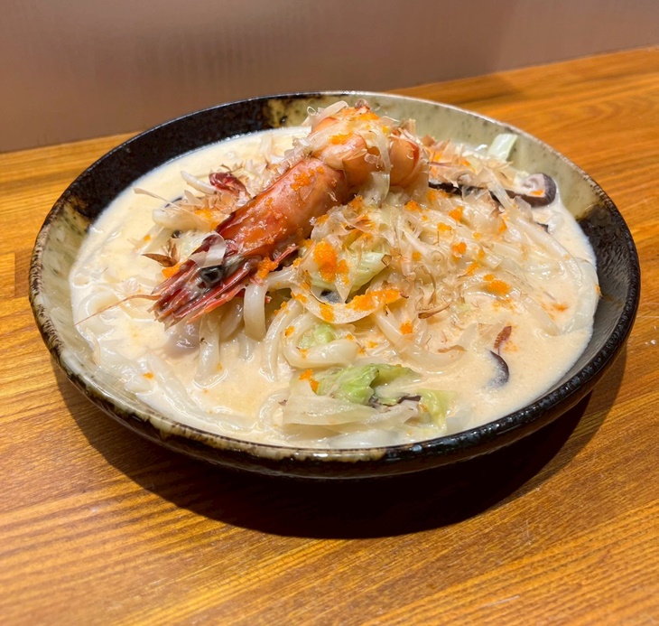 明太子海鮮烏龍麵