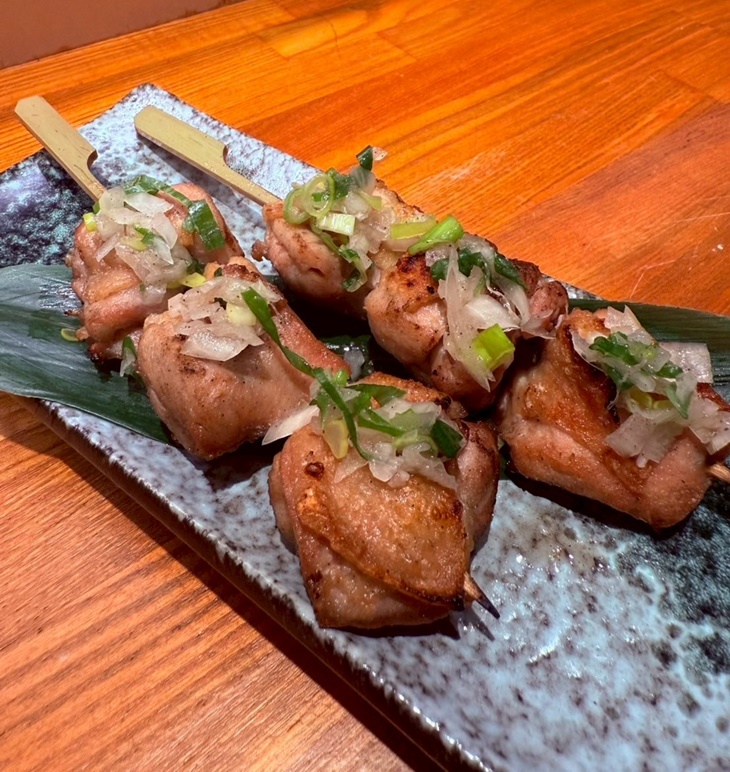 蔥盬雞腿串