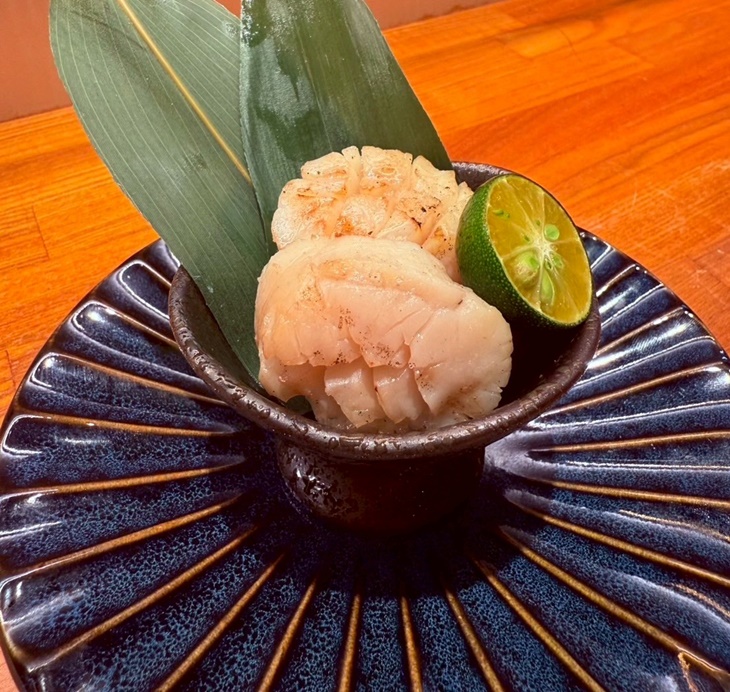 鹽烤生食級大干貝