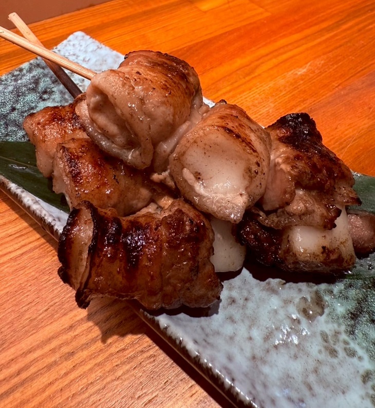 麻糬豬五花串