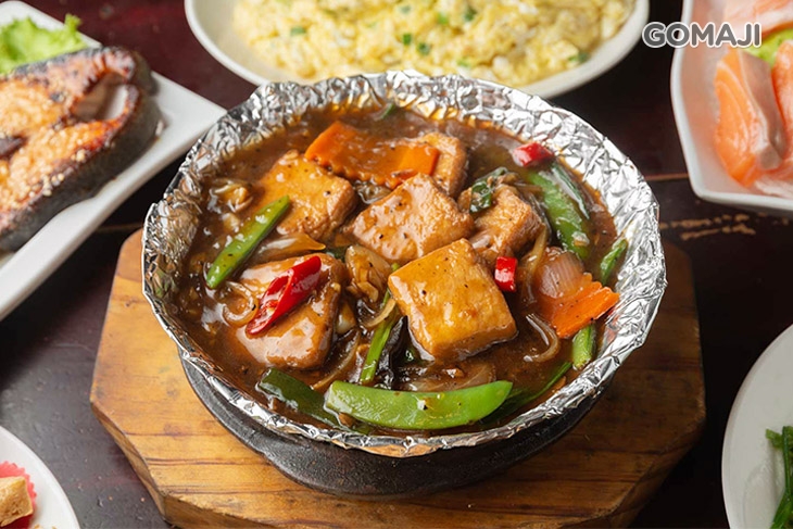鐵板豆腐