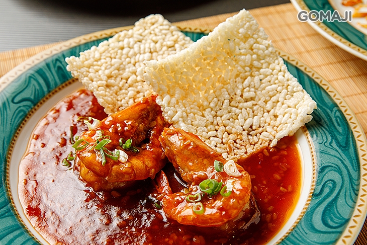 鍋粑酒釀乾燒蝦