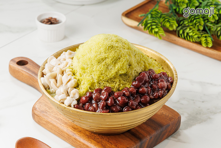 靜岡抹茶純雪冰-紅豆/花生