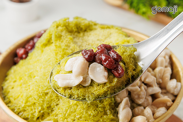 靜岡抹茶純雪冰-紅豆/花生