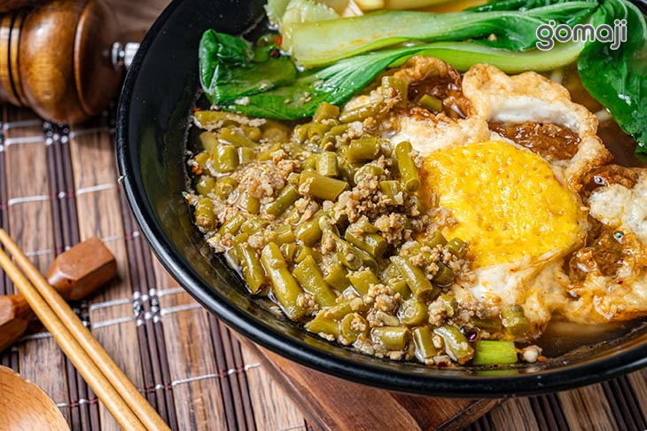 酸豆肉沫酸辣粉