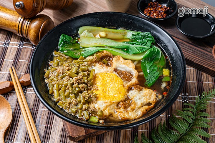 酸豆肉沫酸辣粉