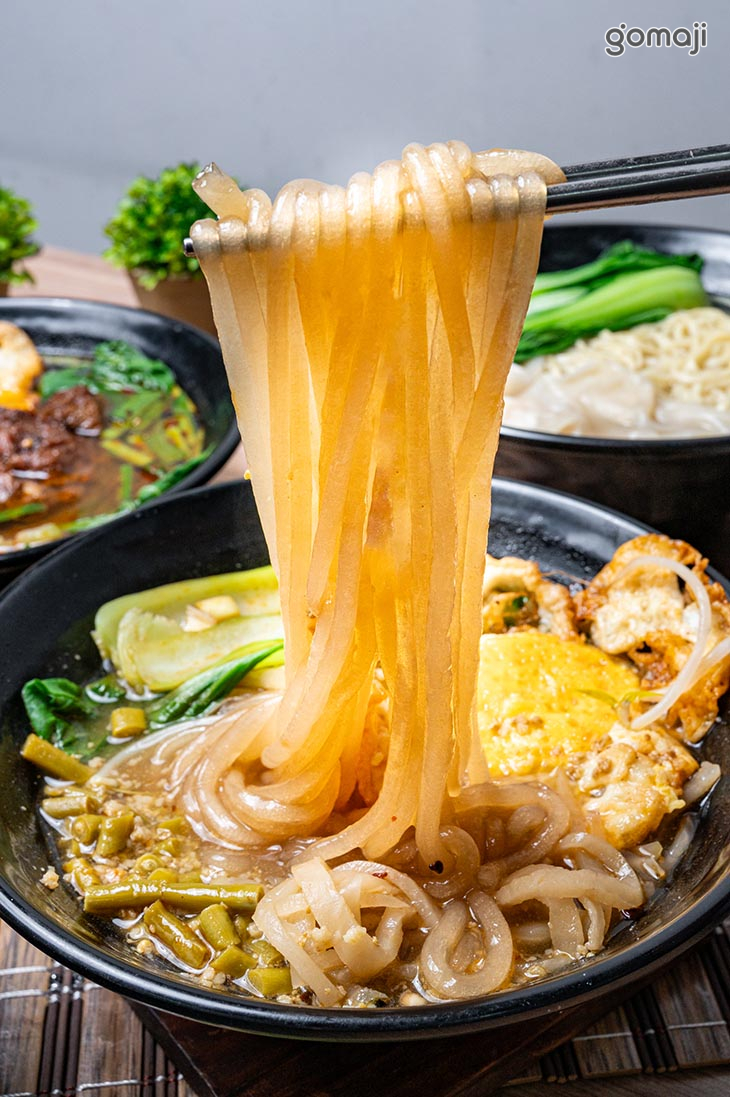 酸豆肉沫酸辣粉