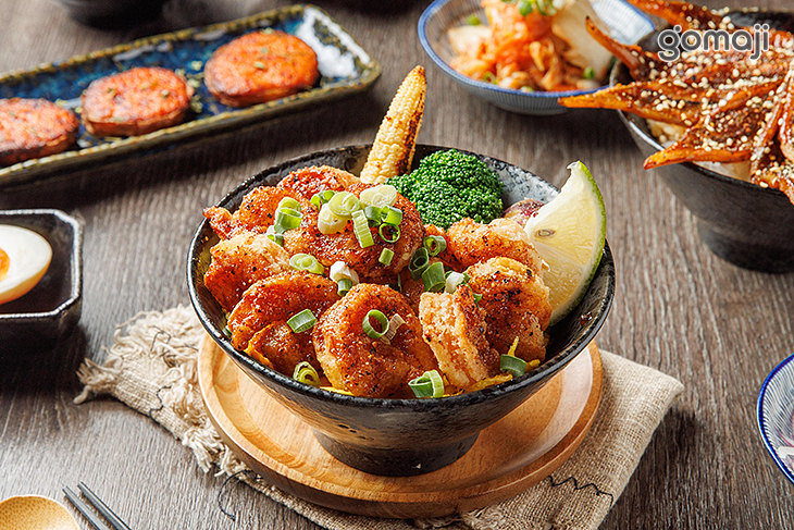 獨門醬烤蝦仁丼