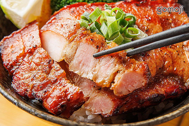 火烤山豬肉丼 