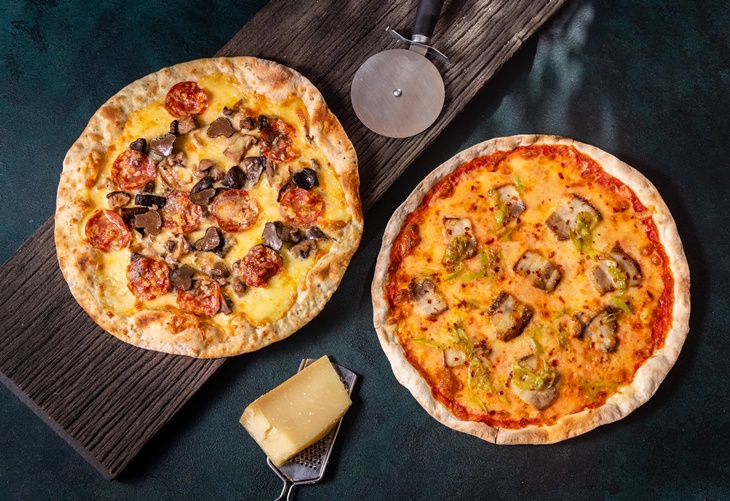 自菜單任選一道披薩