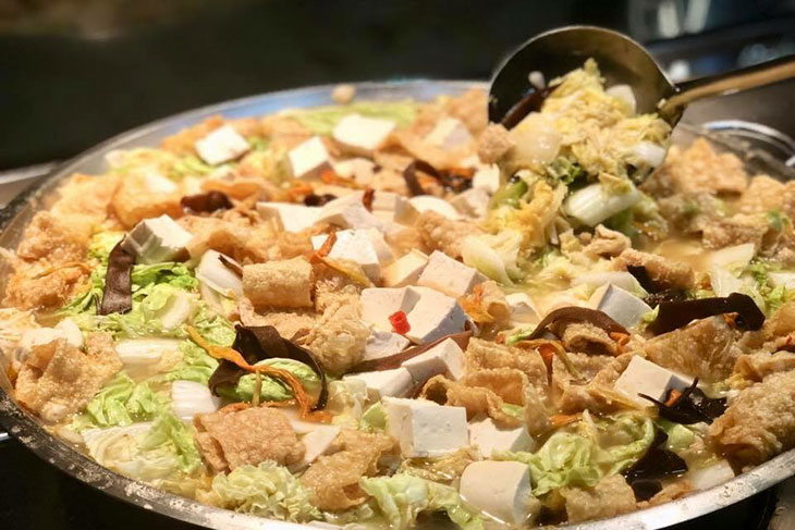 綜合沙鍋菜泡飯