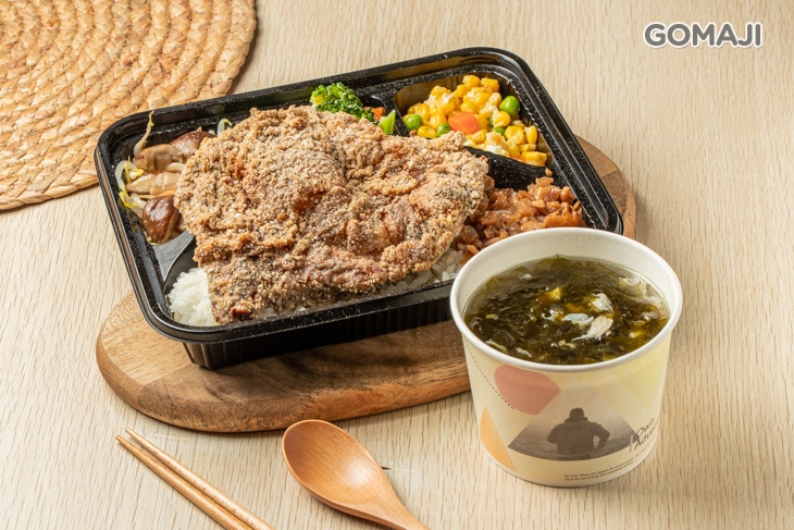 酥炸排骨便當