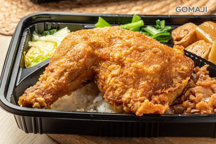 酥炸雞腿便當