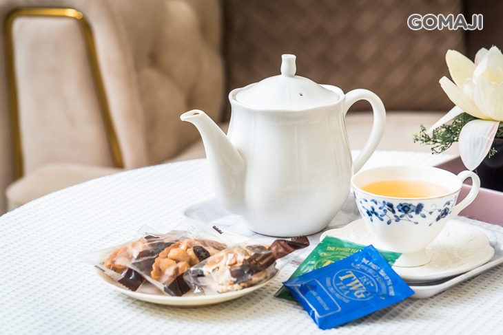 享用舒壓花草茶