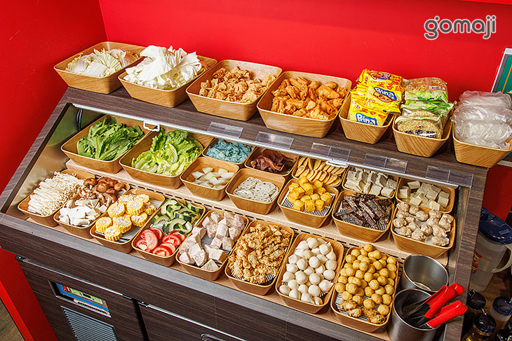 自助吧蔬食火鍋料