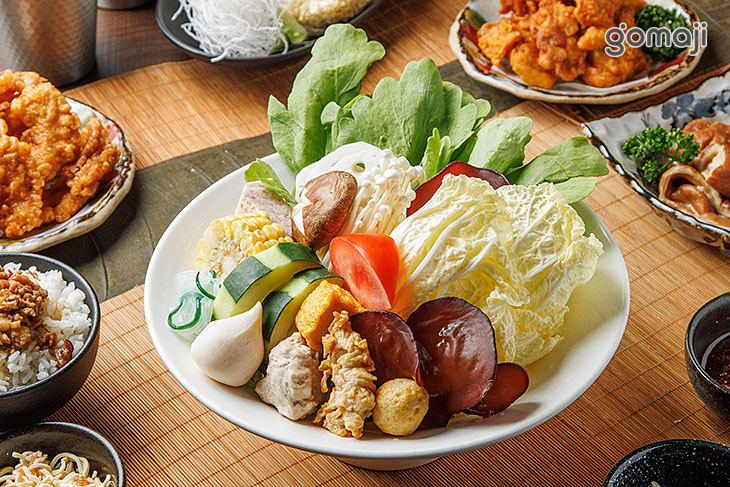 自助吧蔬食火鍋料