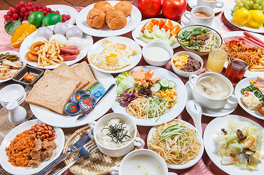 中西自助式早餐