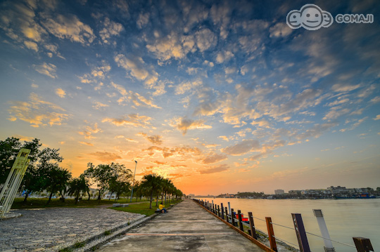 安平夕照
