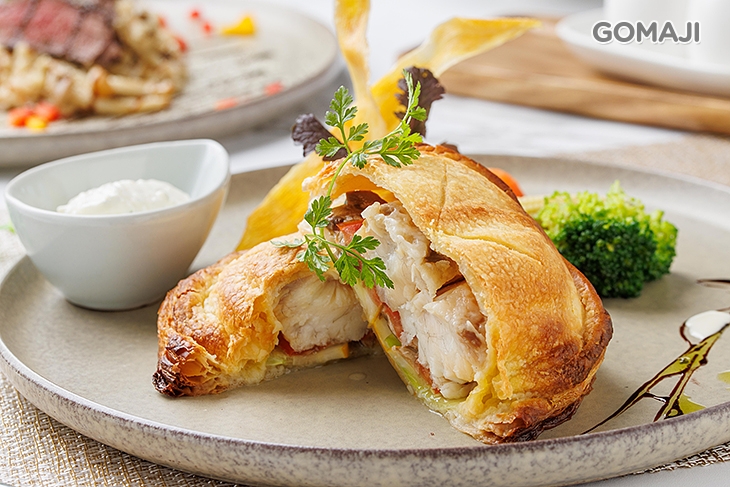 義式酥皮龍膽石斑