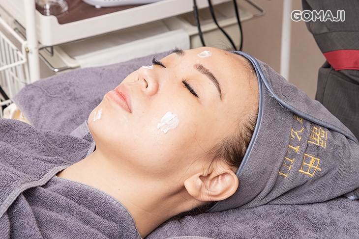 保養品防曬(按摩吸收)