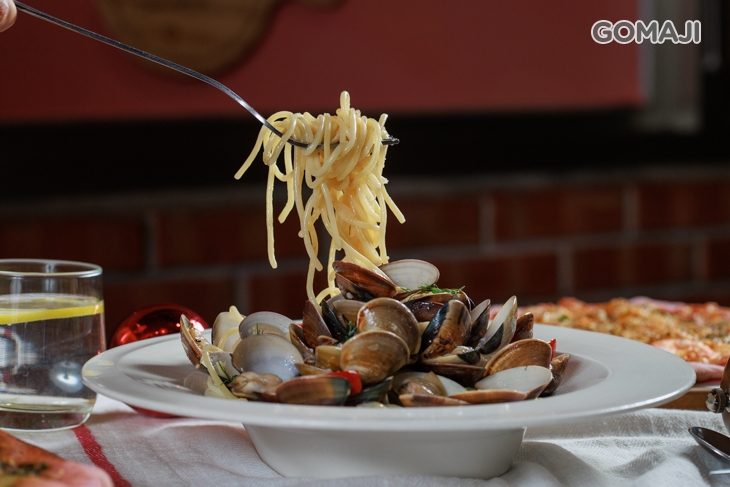 蛤蠣山丘義大利麵