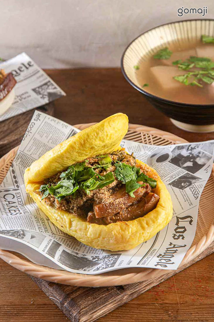 薑黃 傳統爌肉刈包