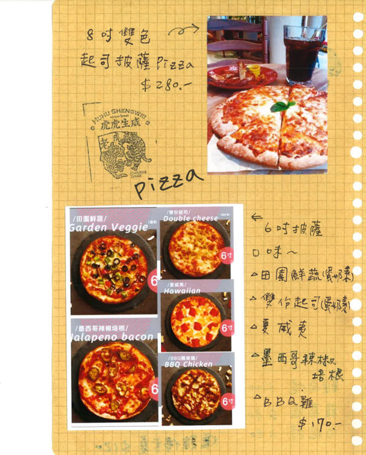 問事咖啡館菜單