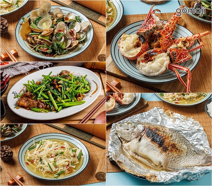 活龍蝦四人套餐 