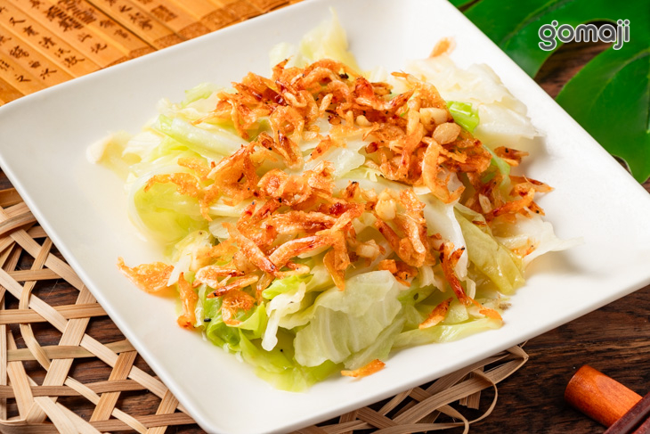 櫻花蝦炒高麗菜