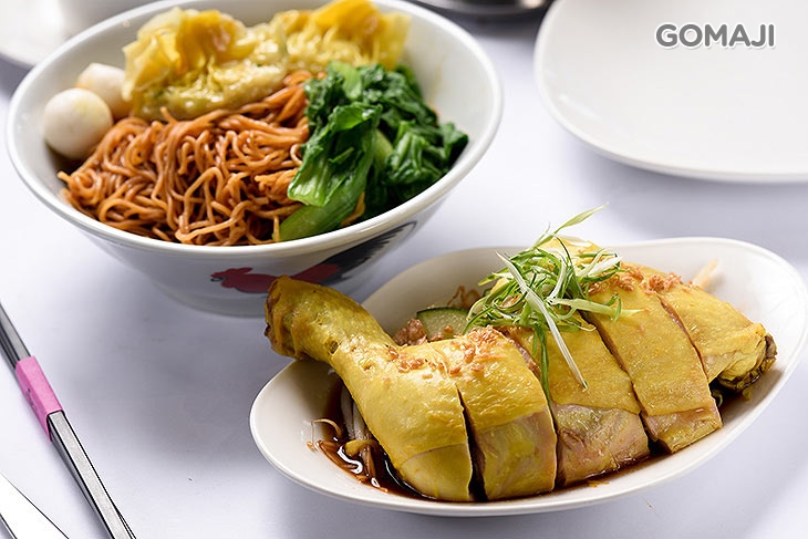 海南雞餛飩撈麵(白肉雞)