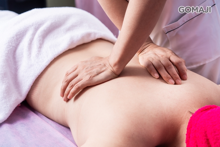 舒緩緊繃肌肉按摩